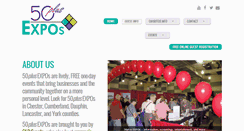 Desktop Screenshot of 50plusexpopa.com
